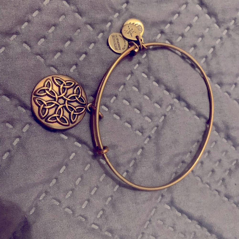 Alex and Ani gold bracelet